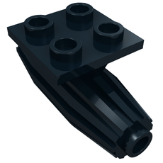 Engine, Strakes, 2 x 2 Thin Top Plate (4229)
