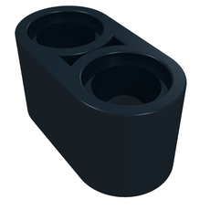 Technic Beam 1 x 2 Thick (43857)