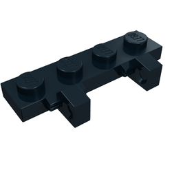 Hinge Plate 1 x 4 Locking Dual 1 Finger