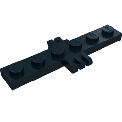 Hinge Plate 1 x 6 with 2 and 3 Fingers On Sides