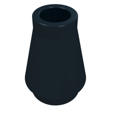 Cone 1 x 1 [No Top Groove] (4589)