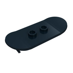 Sports Skateboard with Mag Wheel Holders