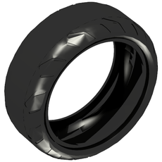 Tyre 94.3 x 38 Motorcycle Racing Tread (46335)