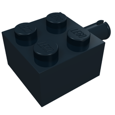 Brick Special 2 x 2 with Pin and No Axle Hole (4730)