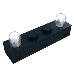 Light Brick 1 x 4 [Two Bulbs]