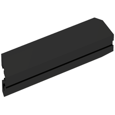 Technic Bumper 2 x 6 Rubber (48203)