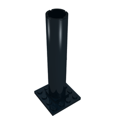 Boat, Mast Section Base 4 x 4 x 9 (4844)