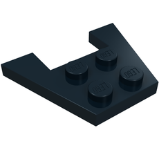 Wedge Plate 3 x 4 without Stud Notches (4859)