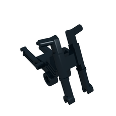 Vehicle Base, Motorcycle Chassis, Long Fairing Mounts (50859b)
