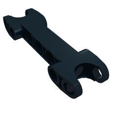 Technic Axle and Pin Connector 2 x 7 with Two Ball Joint Sockets (50898)