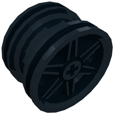 Wheel 30.4 x 20 without Pinholes and with Unreinforced Rim (54087)