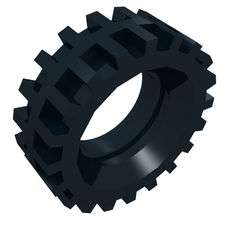 Tyre 30 x 10.5 Offset Tread [Centre Band] (56897)