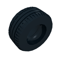 Tyre 30.4 x 14 VR Solid (58090)
