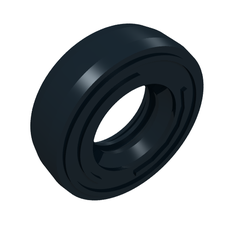 Tyre 14 x 4 Smooth Small Single [New Style] (59895)