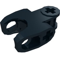 Technic Axle Connector 2 x 3 with Ball Socket, Closed Sides, Squared Ends (60176)