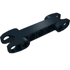 Technic Axle and Pin Connector 2 x 7 with Two Ball Joint Sockets [Squared Ends] (61054)