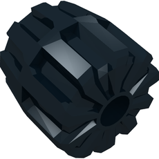Wheel Hard Plastic Small (22mm D. x 24mm) (6118)