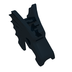 Animal / Creature Accessory, Horse Battle Helmet [Winged, One Clip]