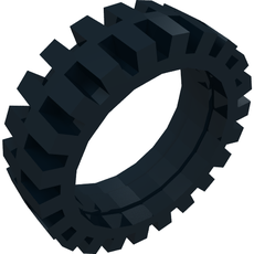 Tyre Offset Tread with Center Band 23 x 7 (61254)