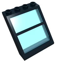 Window 4 x 4 x 3 Roof with Centre Bar