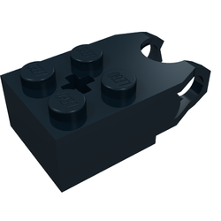 Technic Brick Special 2 x 2 with Ball Socket Reinforced and Axle Hole