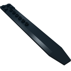 Plate Special 2 x 16 with Angled Side Extensions and Hole (Rotor Blade) (62743)