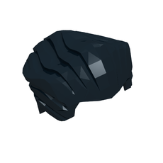 Hair Swept Back with Widow's Peak [Plain] (64798)