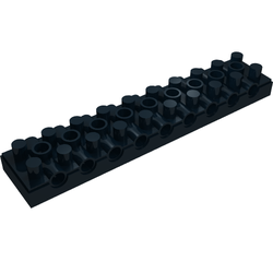 Duplo Technic Brick 2 x 10 with 9 holes