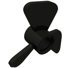 Propeller 3 Blade 3 Diameter with Pin Hole (65768)