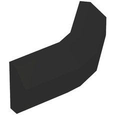 Technic Rubber Bumper Angled 2 x 2 - 2 x 2 (70962)
