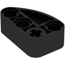 Technic Beam 2 x 3 L-Shape with Quarter Ellipse Thick (71708)