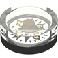 Equipment Compass with Fleur de Lis Print