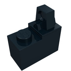 Hinge Brick 1 x 2 Locking with Single Finger On Top (76385)