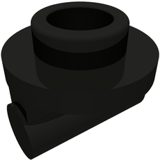 Plate Round 1 x 1 with Hollow Stud and Bar on Underside - Long Space (79194)