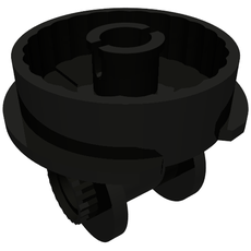 Technic Rotation Joint Disk with Pin and Double Rotation Joint Ball Half (79505)