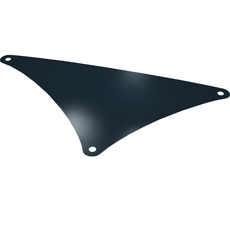 Sail, Triangular, 17 x 20 [Plain] (85651)