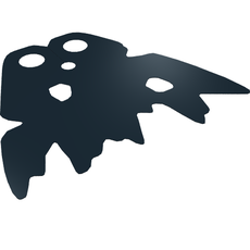 Neckwear Cape, Tattered with Holes (86038)