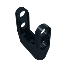 Technic Pin Connector Toggle Joint Smooth Double with Axle and Pin Holes (87408)