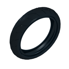 Tyre 94.2 x 22 Motorcycle Racing Tread, Narrow (88516)