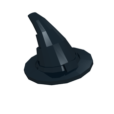 Hat, Wizard, Slightly Textured [New Version] (90460)