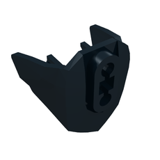 Large Figure Limb Cover, Size 3, Armor with Ball Joint Socket (90641)
