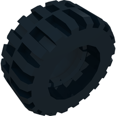 Tyre 30.4 x 14 Offset Tread [Centre Band] (92402)