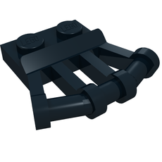 Plate Special 1 x 2 with Angled Handles on Side (92692)