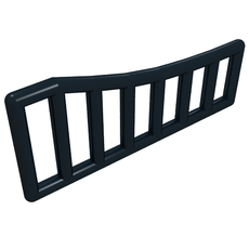 Bar 1 x 8 x 3 - 1 x 8 x 4 Curved (95229)