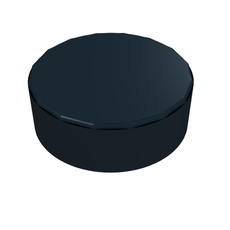 Tile Round 1 x 1 (98138)