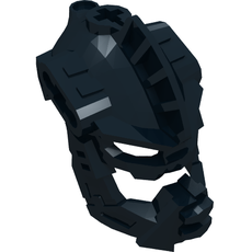 Large Figure Mask, Black Phantom (98575)