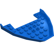Boat Hull Section, Bow Top 8 x 10 x 1 (2623)