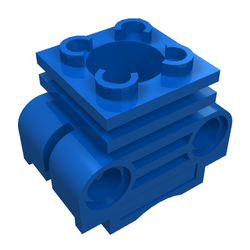 Technic Engine Cylinder with Side Slots