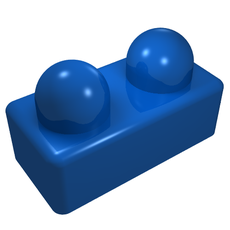 Primo Brick 1 x 2 (31001)