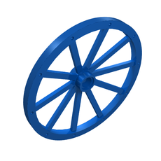Wheel Wagon Giant (56mm D., 7 studs Dia.) (33212)